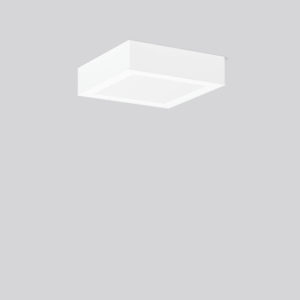 TOLEDO FLAT square, 17 W, 1650 lm, 830, white, DALI Surface mounted do image 1