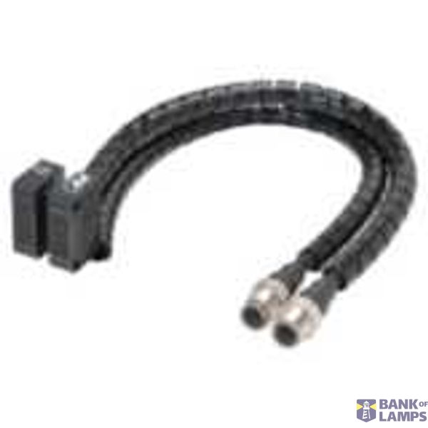 Photoelectric sensor, rectangular housing, infrared LED, through-beam, 15 m, PNP, Light-ON/Dark-ON, M12 pigtail connector with protective tube, 0.3 m E3Z 7264A image 1