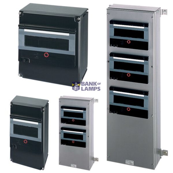 GHG60 EMPTY ENCLOSURE 2X SIZE 3 W/ FLANG image 3