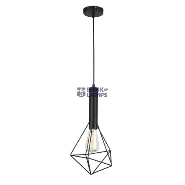 Loft Spider Pendant Lamp Black image 1