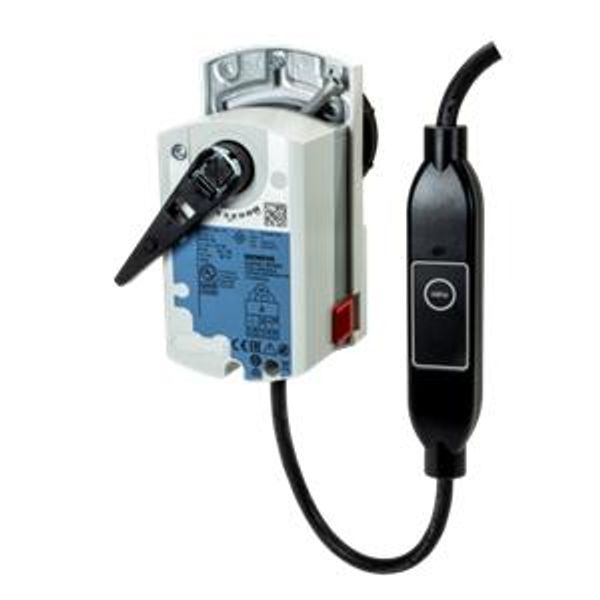 GLB161.9E/MO - Electromotoric rotary actuators 10 Nm without spring return for ball valves image 1