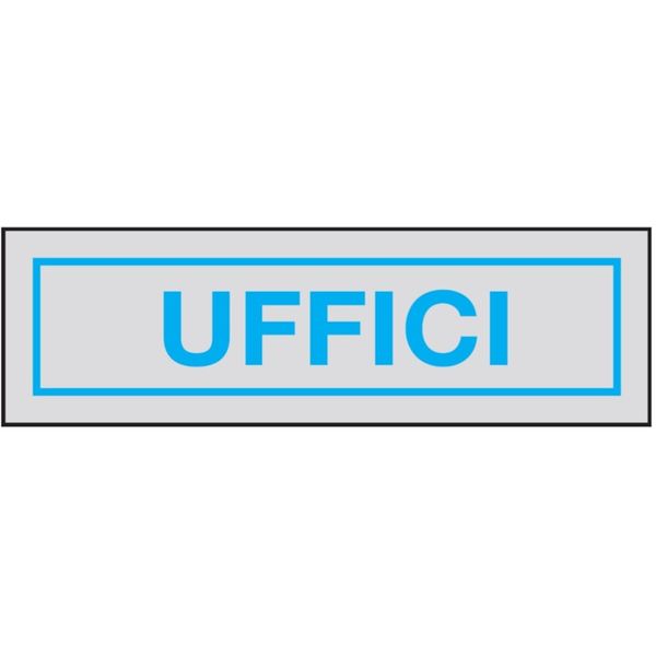 Information sign - Al - Dim: 210x52.5 mm image 1