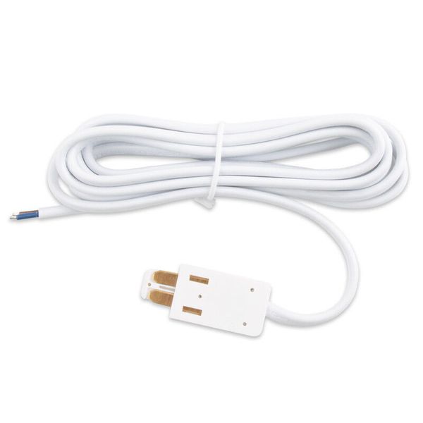 Power supply unit for DC rail, max. 8A, white color, incl. cable 2 m image 1