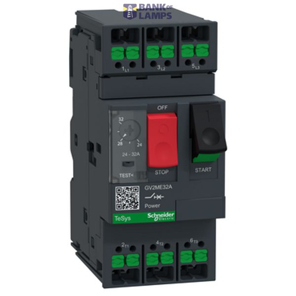 Tesys MOTOR CB TH-MAG 32A PB Snap-in image 2