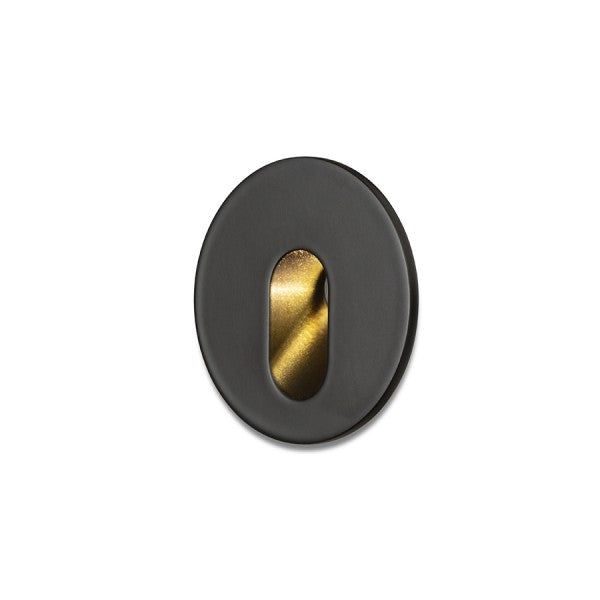 MEMPHIS R wall recessed black 230V LED 3W 60° 3000K image 1