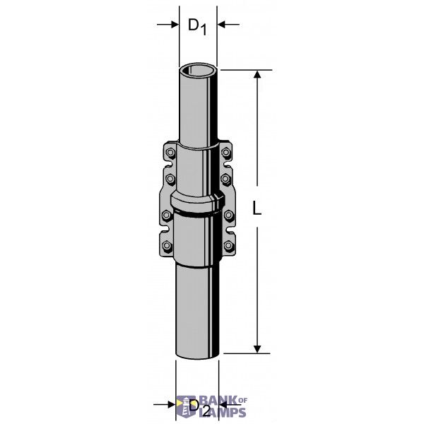 ZSH 48 Sliding mast 2 x 3 m image 1