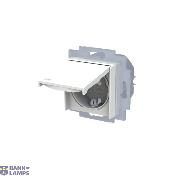 Socket with earthing contacts IP44 image 3