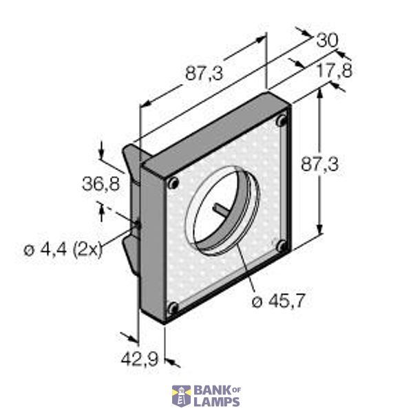 Vision System ring light   LEDGR80X80W image 1