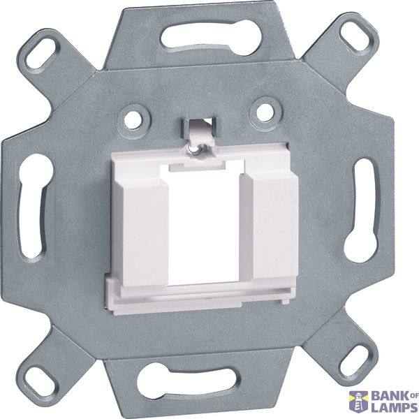 Mounting frame Keystone 1-gang, for Central plate TAE 3-gang, hfr, image 1