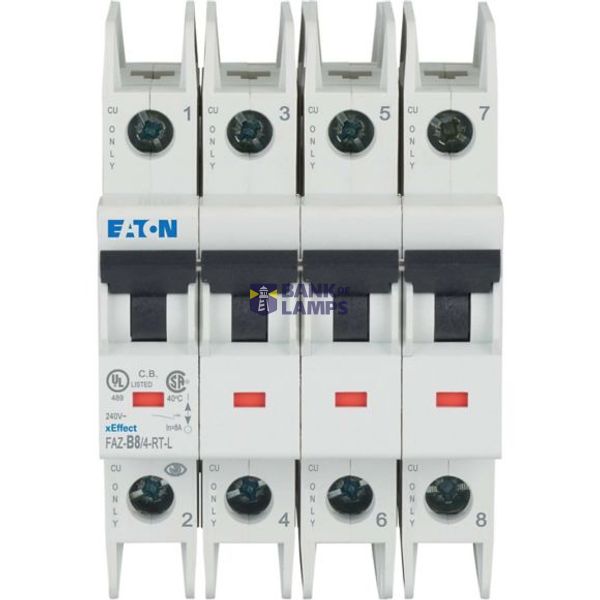 FAZ-B8/4-RT-L Eaton Moeller series xEffect - FAZ-NA, FAZ-RT MCB image 1