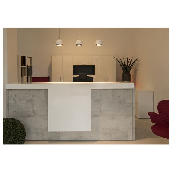 LIGHT EYE pendant, white/chrome, GU10, max. 75W incl Adaptor image 3