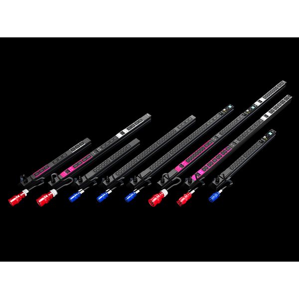 PDU metered, 16 A/230 V, 1~, CEE7/3: 10 x earthing-pin image 1
