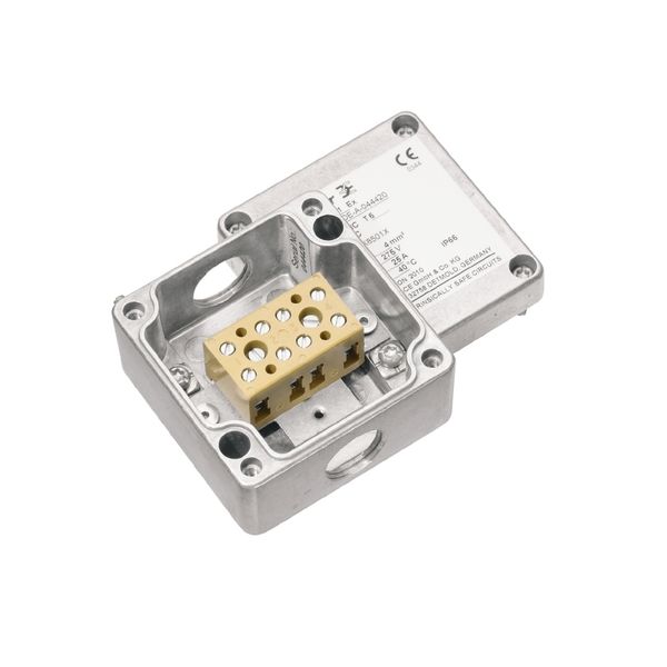 Terminal Box, ATEX II 2G Ex e IIC T6, KLIPPON K1 EX, MOPL SET BK4 SDrill holes side A: 1 x M20x1.5, Drill holes side B: 1 x M20x1.5 image 1