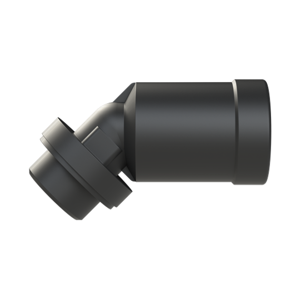NKAH-M253-11 FTNG 45D M25 NW23 PA6/BR IP69 BLK image 1