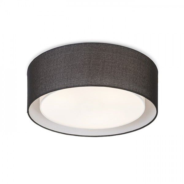 OTIS 50 ceiling black/white 230V LED E27 3x15W image 1