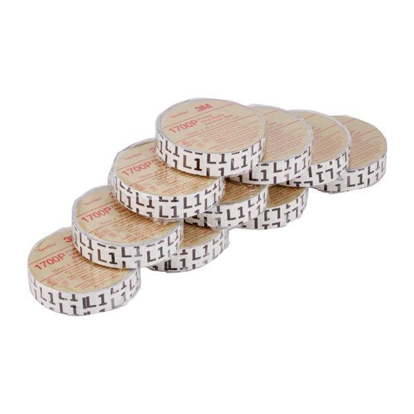 3M™ Temflex™ Pre-printed Phase Marking Tape, (L1), 15 mm x 10 m, 100 r image 3