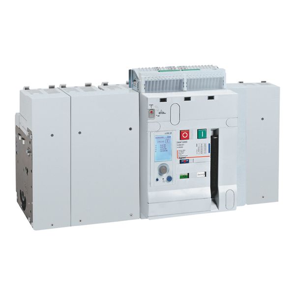 Circuit breaker DMX³ 6300, 3 poles, fixed version and electronic protection unit image 1