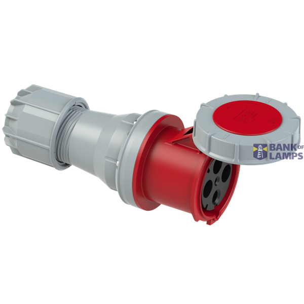 Portable socket 125A 4P 400V 6h IP66/67 image 1