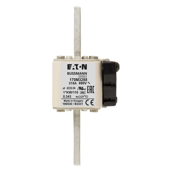 FUSE 315A 690V 1*KW/110 AR UC image 4