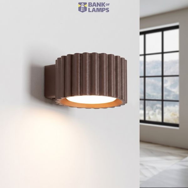 Wall lamp AURA brown Gx53 image 6