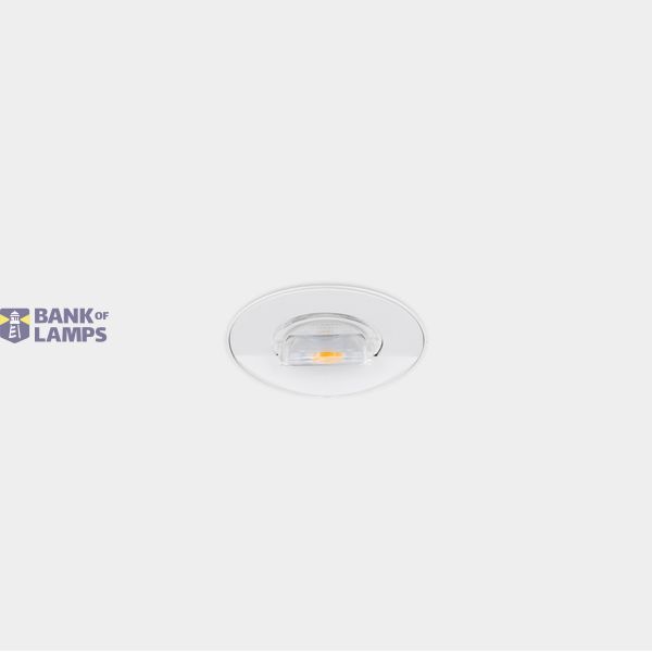 Downlight Sia Lens Wall Washer Trimless 12W LED warm-white 2700K CRI 80 62.5º ON-OFF Trimless/White IP54 1297lm image 1