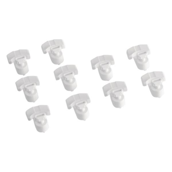 Upper front panel lock, replacement part, ZAS, 10 pieces image 1