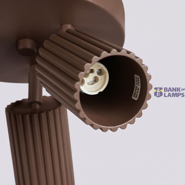 Ceiling lamp KARBON 3P brown image 6