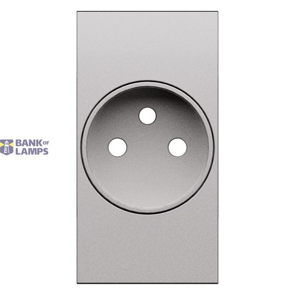 L.NOW - FR/BEL SOCKET COVER 2M STEEL image 1