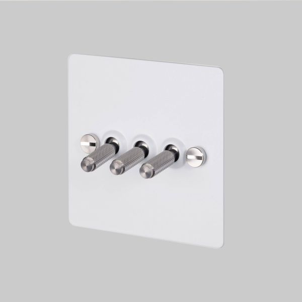 3G TOGGLE / CROSS / WHITE / STEEL image 1