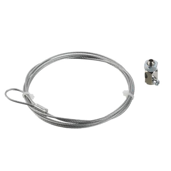 SUSPENSION WIRE WIRE ROPE. HEIGHT ADJUSTMENT. 1.5m image 2