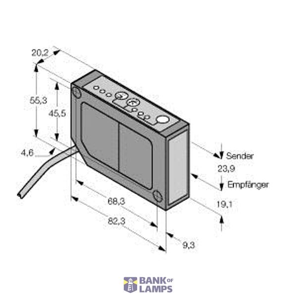 Photoelectric Sensor Laser Measuring System   LG5B65NIQ image 1