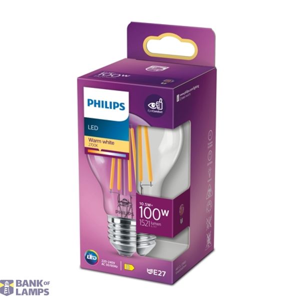 LED Bulb Classic A60 13W E27 4000K Frosted ND SRT4 image 1