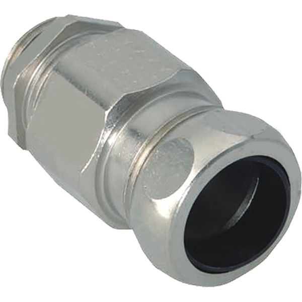 Combi cable gland Progress brass Pg21 Cable Ø 12.5-20.5 mm, Tube Ø 27 mm image 1