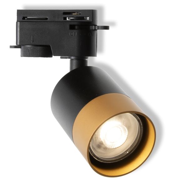 TRACK 1-PH SPOT LUXE GU10 BK OSRAM image 1