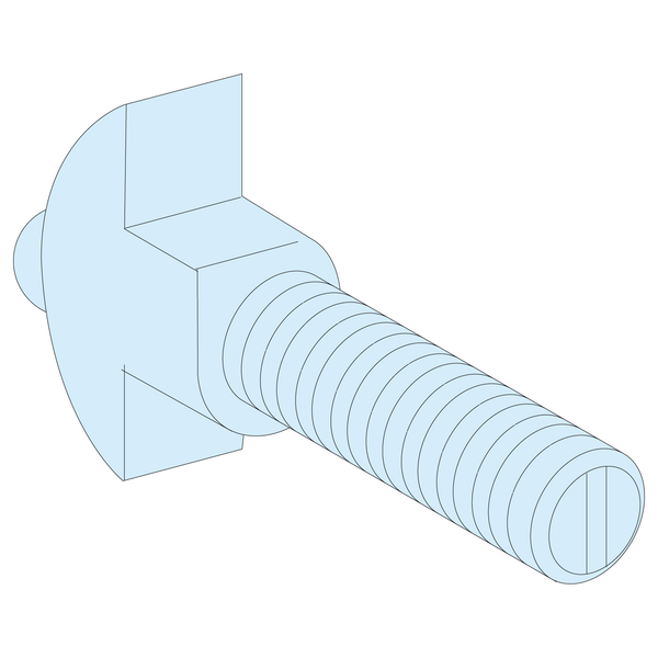 20 M8 LGY BOLTS FOR CAB.LUG/FLEX BAR L25 image 1