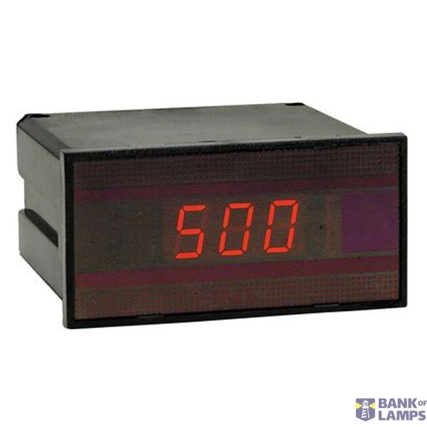 DGP 96 - digital voltmeter/ammeter for current (input from CT) or alternating voltage RMS (direct input) 1000 points - Format: 96x48mm image 1