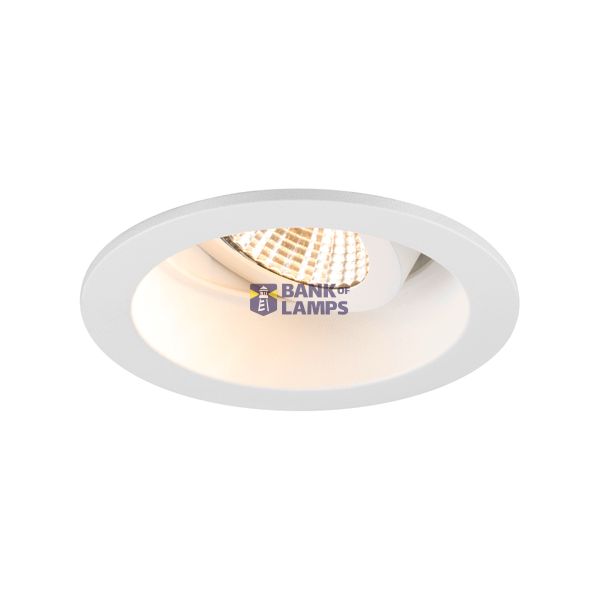 NEW TRIA® 68, ceiling installation ring, recessed, D: 8.2 H: 4.4 cm, IP 20, white image 2