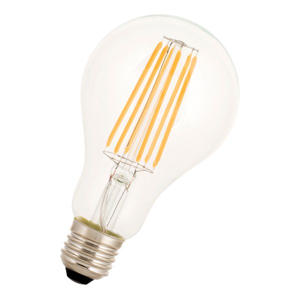 LED Filament A75 E27 240V 11W 2700K Clear image 1