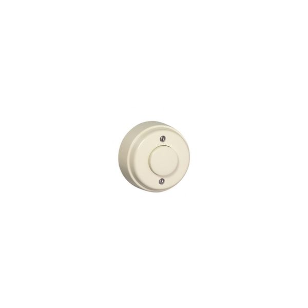 PUSH-BUTTON SWITCH W/ORIENT LIGHT 250V~ IVORY image 1