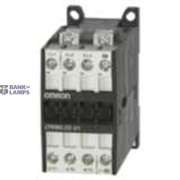 Contactor (DC-coil), 3-pole, 11 kW; 22 A AC3 (400 VAC) + 1 NC, 24 VDC, image 1