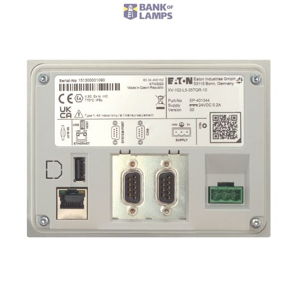 Touch panel XV-102, 24 V DC, 3.5 Inch, 1 x USB, 1 x RS-232, 1 x CAN, L image 12