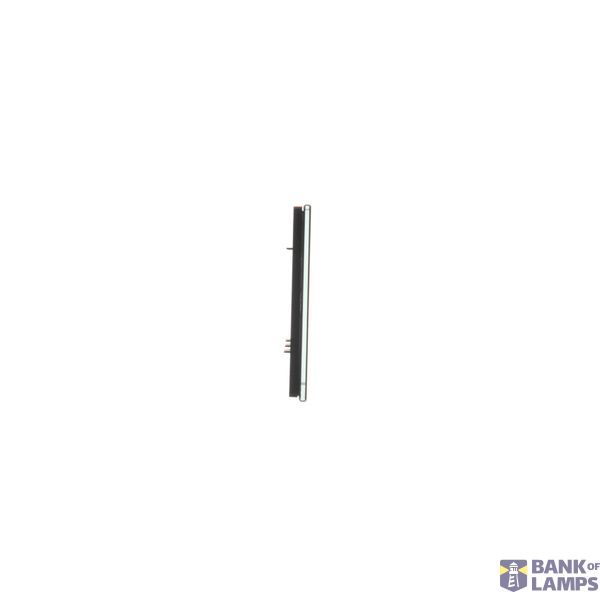 Two gang switch with indicator light, 10AX, black image 1