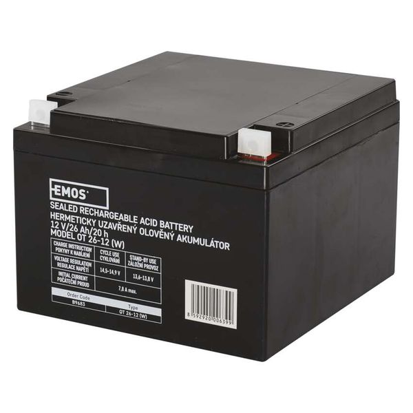 SLA battery 12V 26Ah L2 image 1
