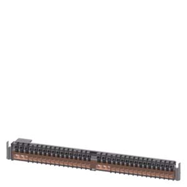 N terminal strip with screw terminals N=6 x 16 mm2 and 28 x 10 mm2 image 1