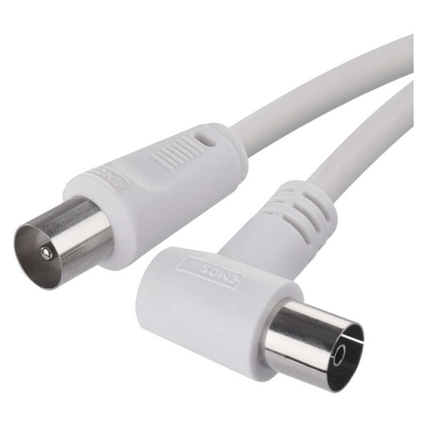 Antenna Coaxial Cable shielded 7,5m – 1× 90° image 1