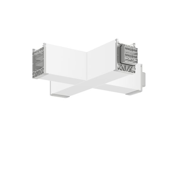 Form connector L 330 B 330 H 76 colour: white 220 - 240 V image 1