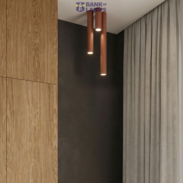 Ceiling lamp LAGOS 10 red ochre image 6