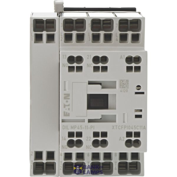 Contactor, 4 pole, AC operation, AC-1: 45 A, 1 N/O, 1 NC, 400 V 50 Hz, image 6