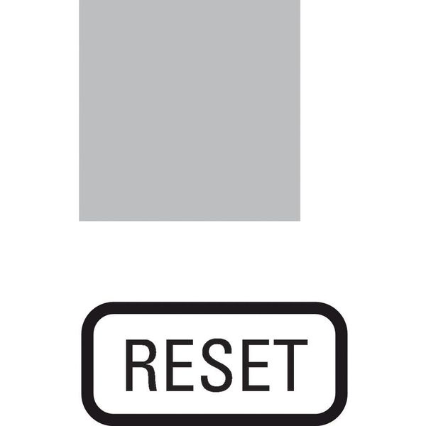 287LQ18 Insert label, transparent, RESET image 6