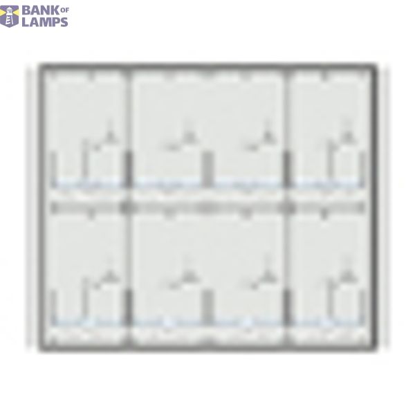 Meter box insert 2-rows, 8 meter boards / 16 Modul heights image 2